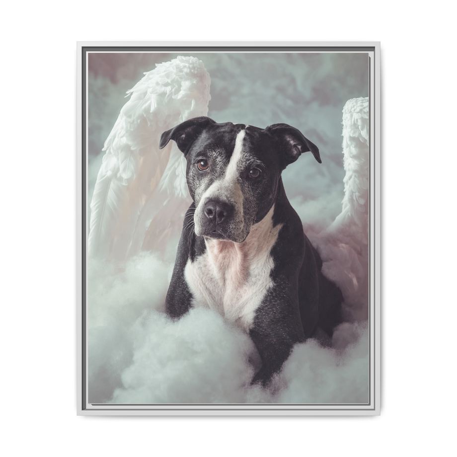 Framed 24x30 White front