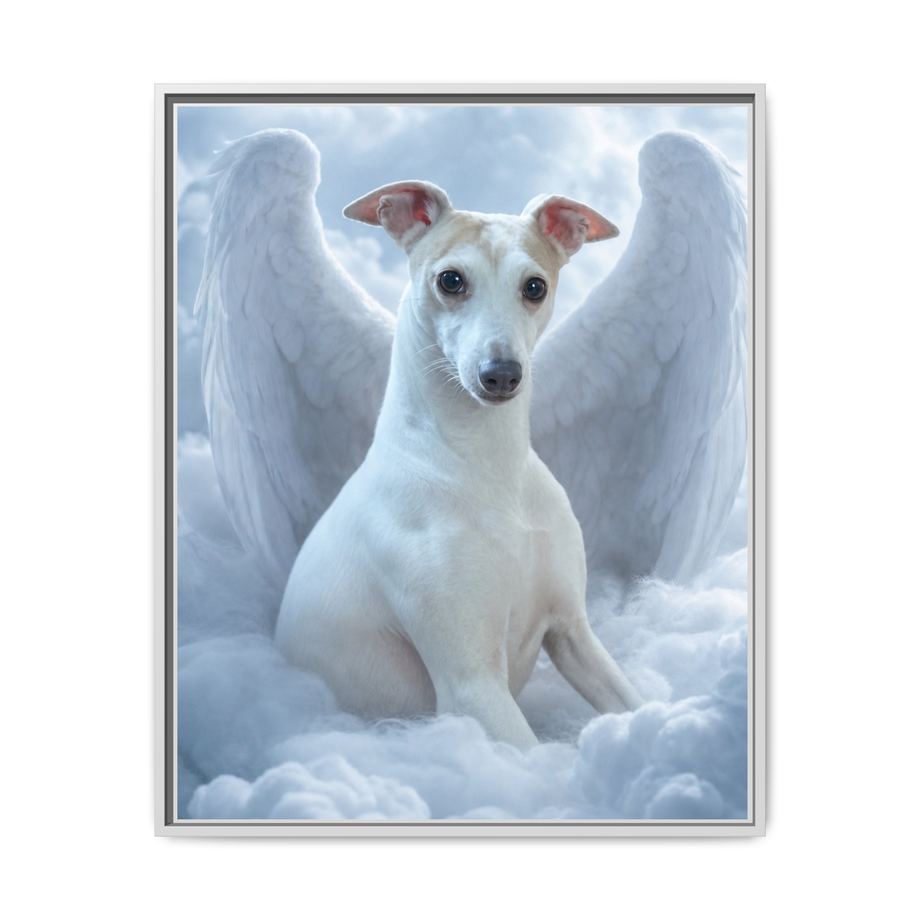 Framed 24x30 White front