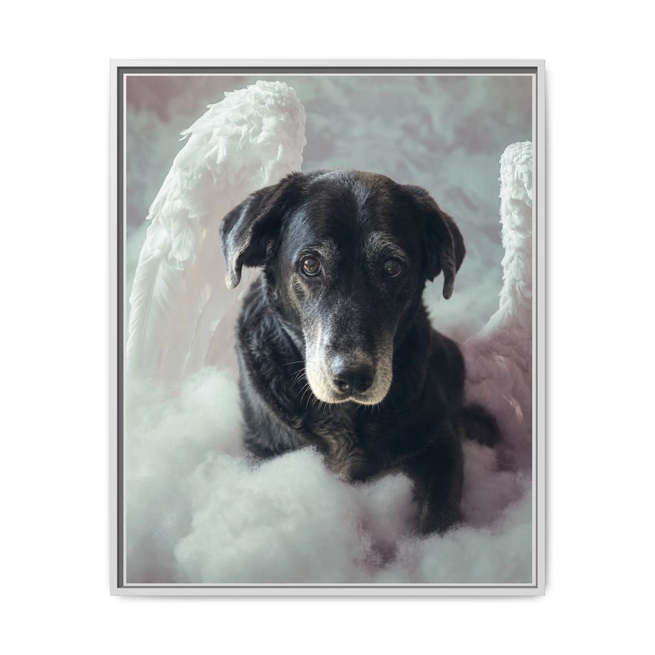 Framed 24x30 White front