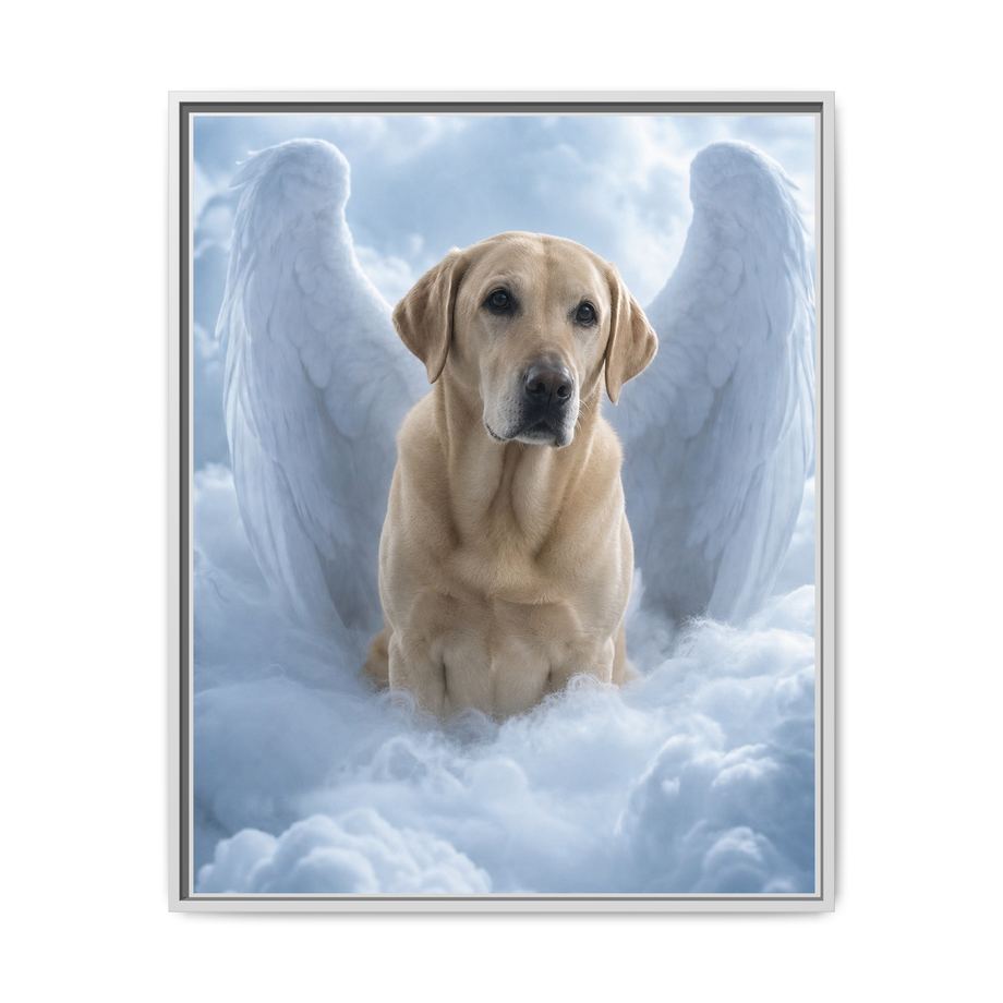 Framed 24x30 White front