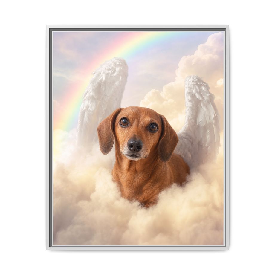 Framed 24x30 White front