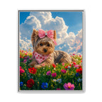 Framed 24x30 White front