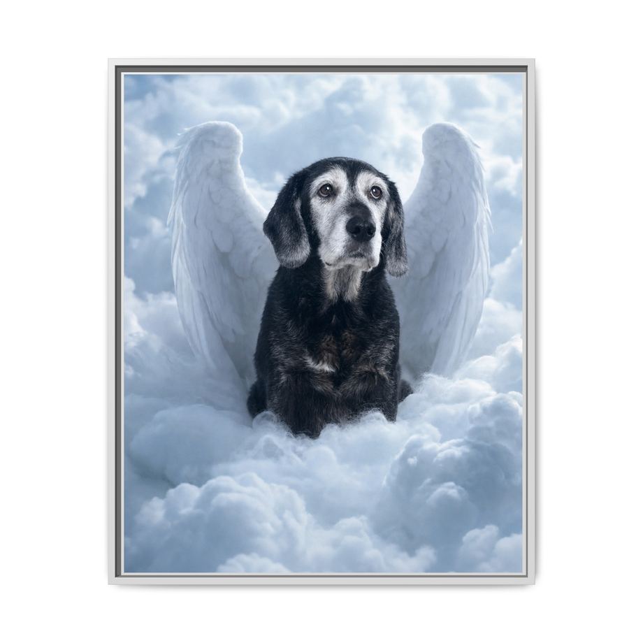 Framed 24x30 White front