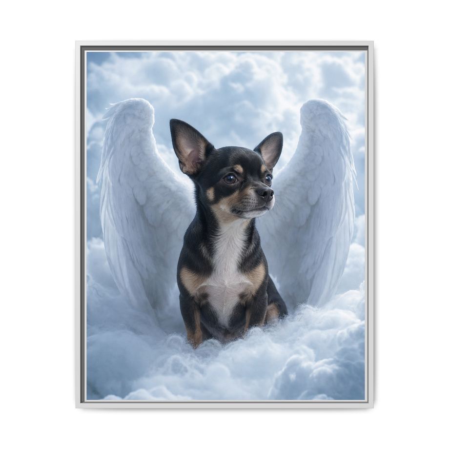 Framed 24x30 White front