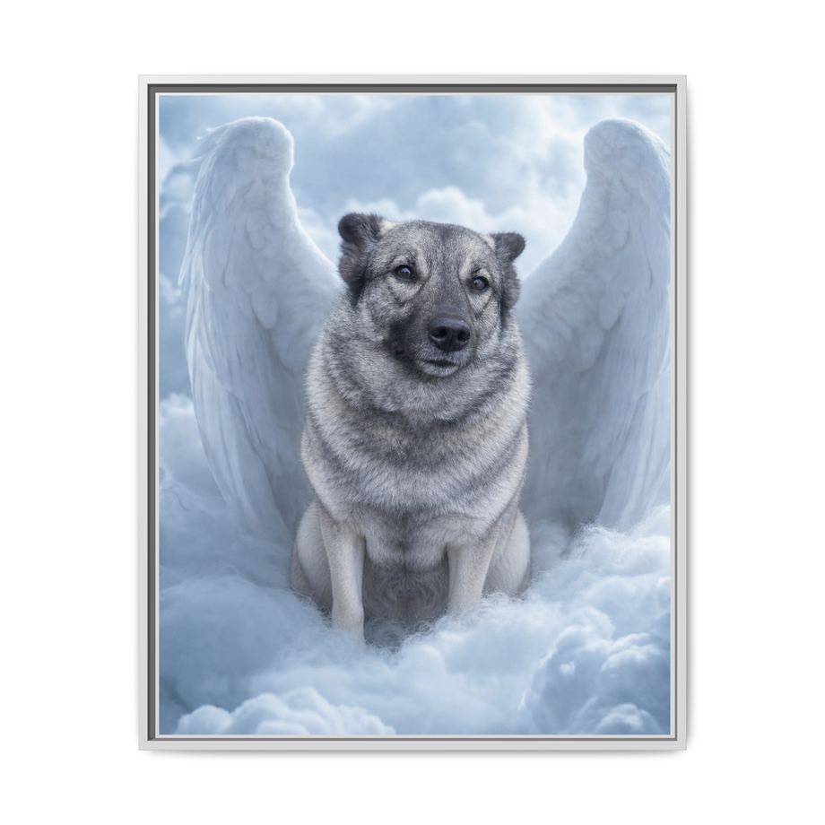 Framed 24x30 White front