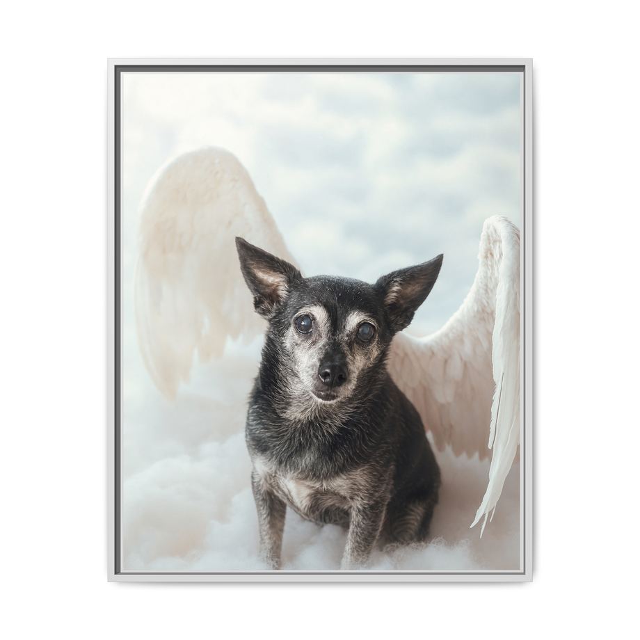 Framed 24x30 White front