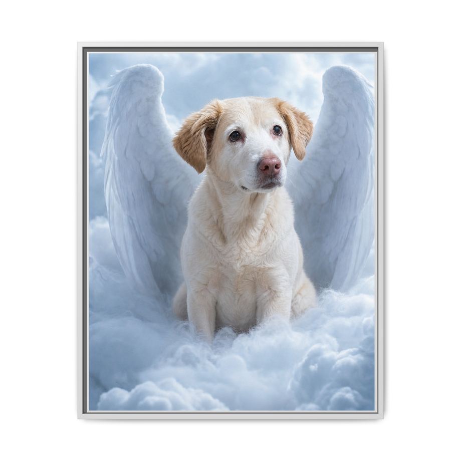 Framed 24x30 White front