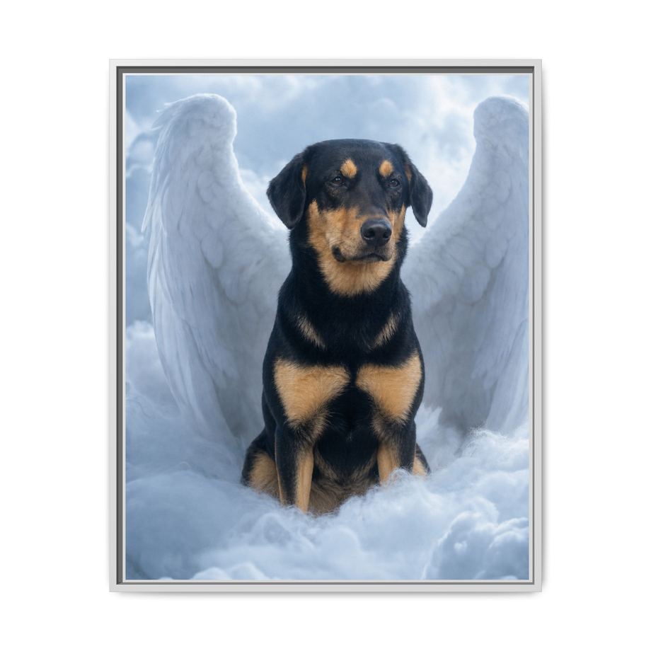 Framed 24x30 White front