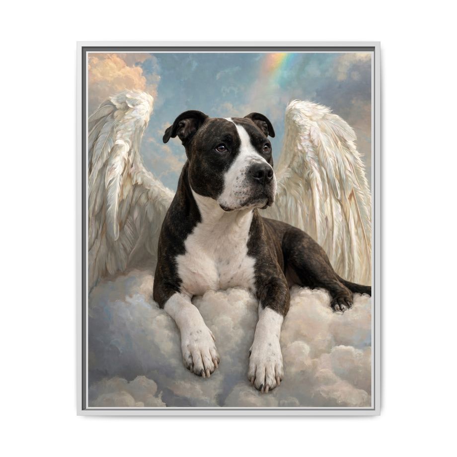 Framed 24x30 White front
