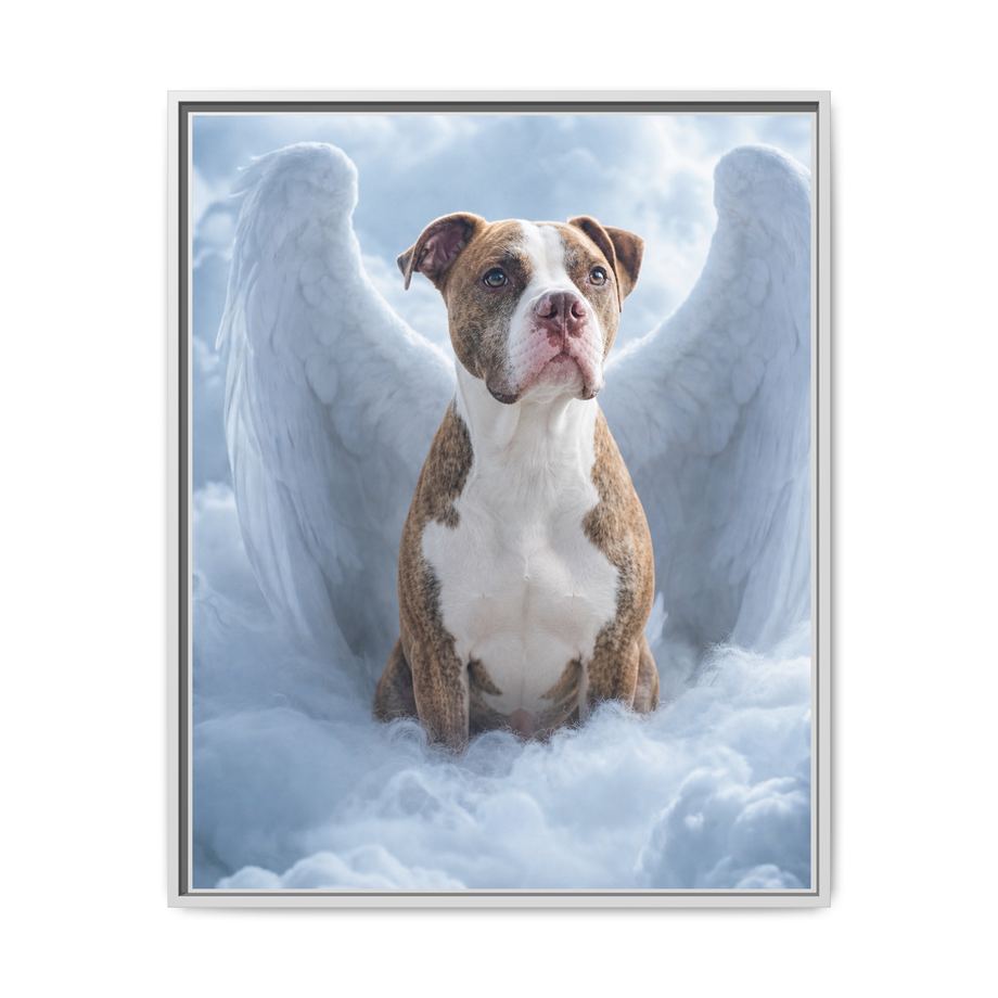 Framed 24x30 White front