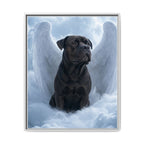 Framed 24x30 White front