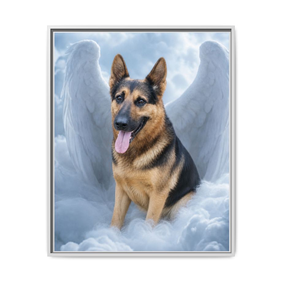Framed 24x30 White front