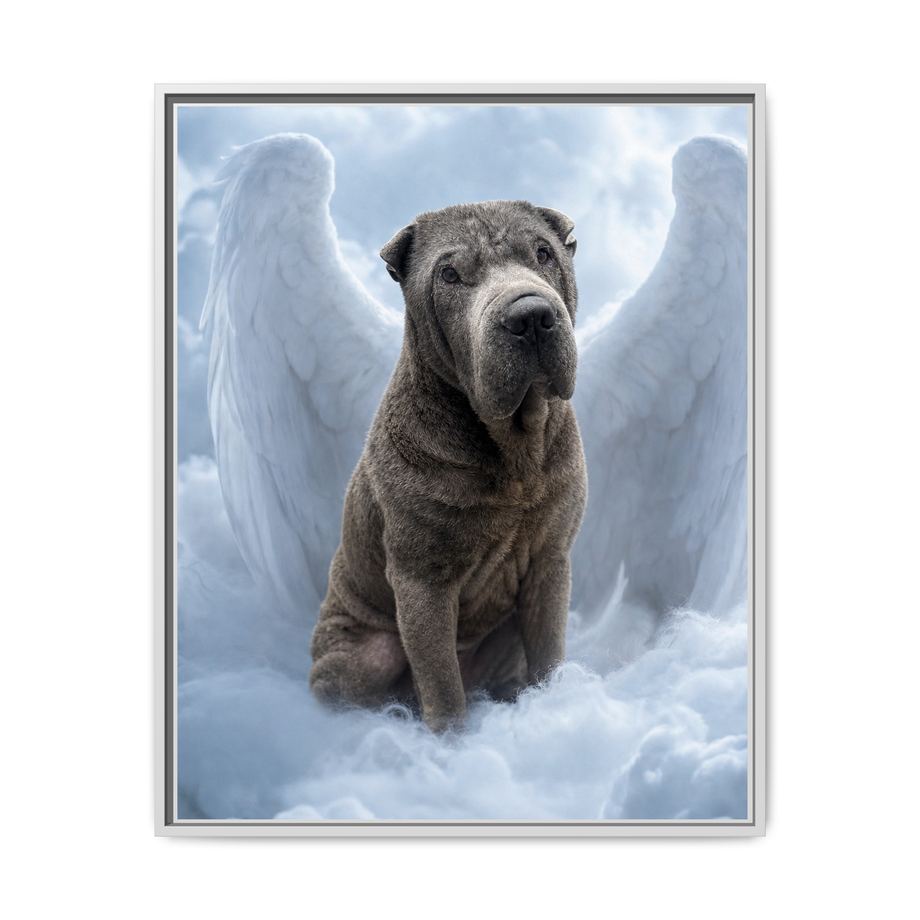 Framed 24x30 White front
