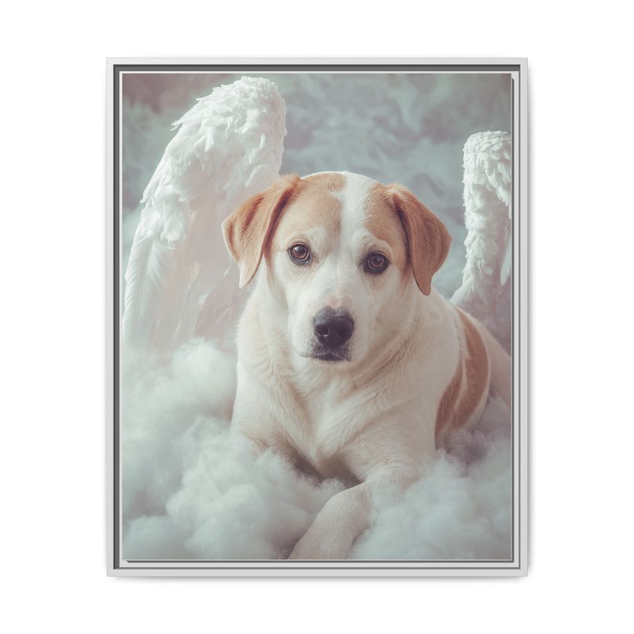 Framed 24x30 White front