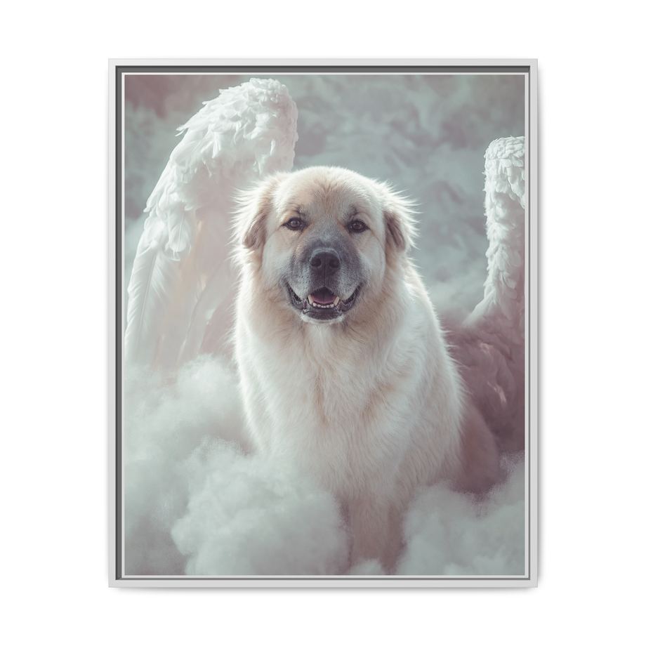 Framed 24x30 White front