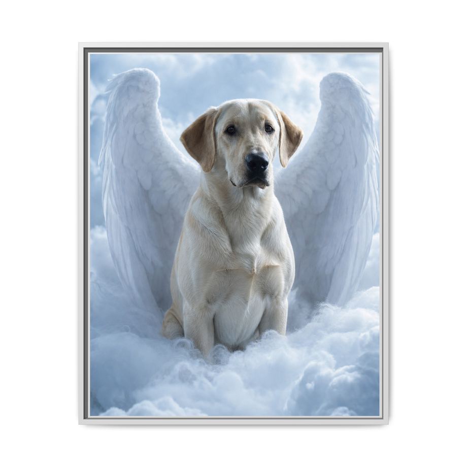 Framed 24x30 White front