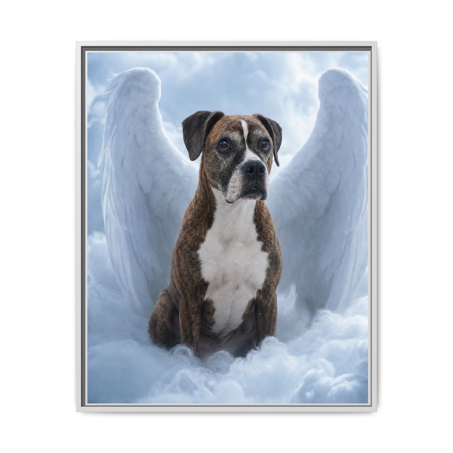 Framed 24x30 White front