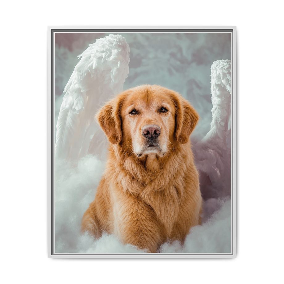 Framed 24x30 White front