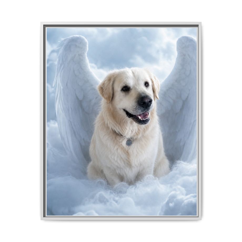 Framed 24x30 White front
