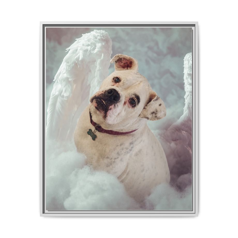 Framed 24x30 White front