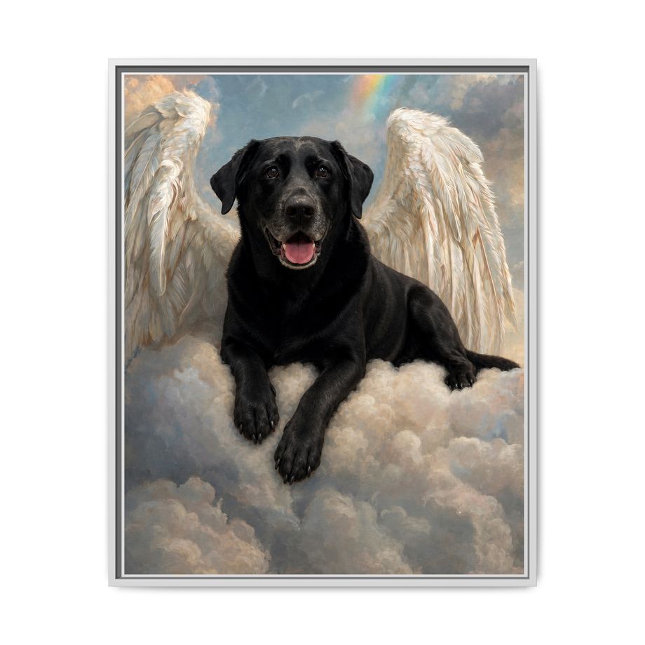 Framed 24x30 White front
