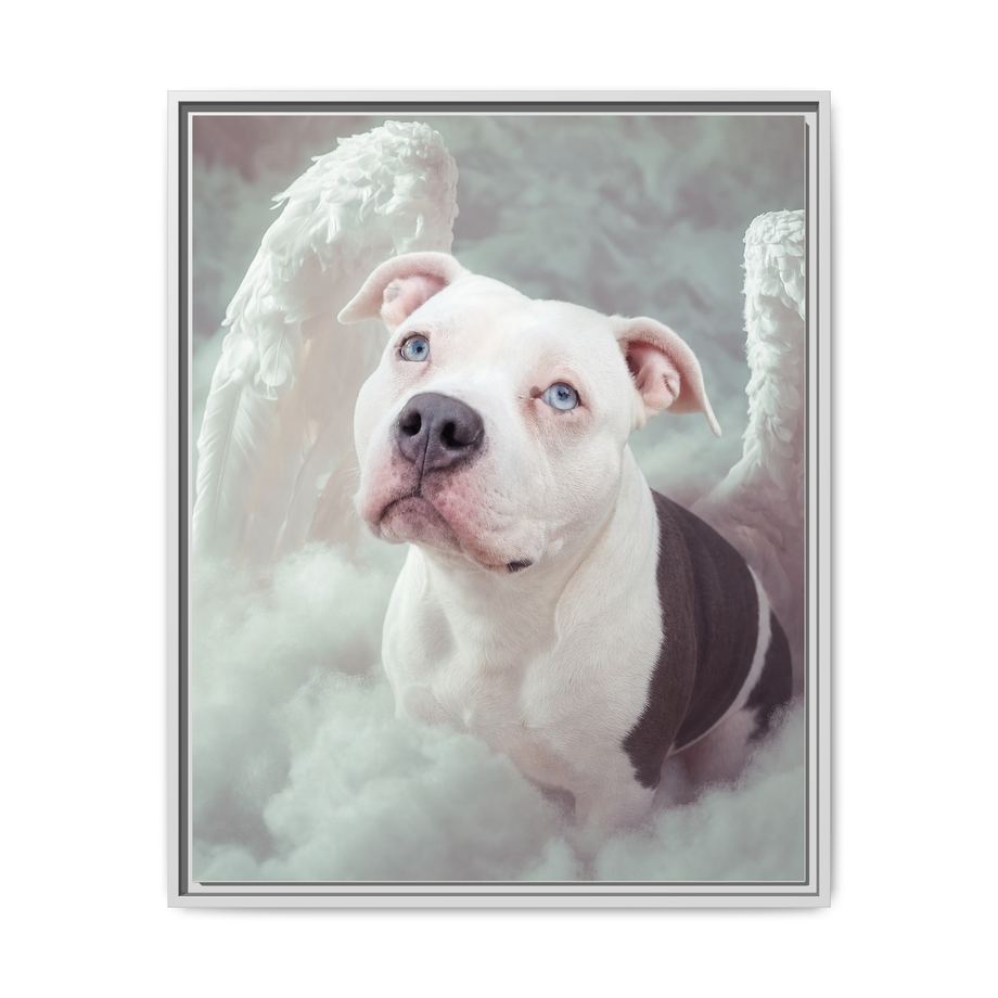 Framed 24x30 White front