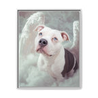 Framed 24x30 White front