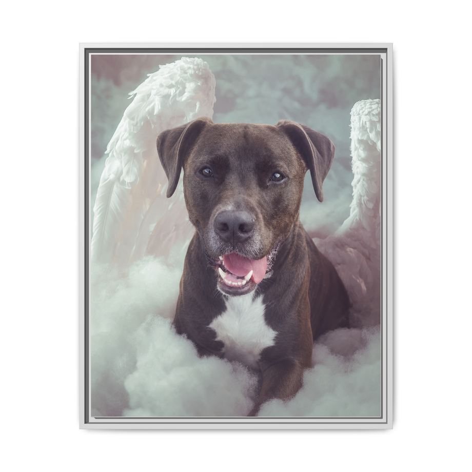 Framed 24x30 White front