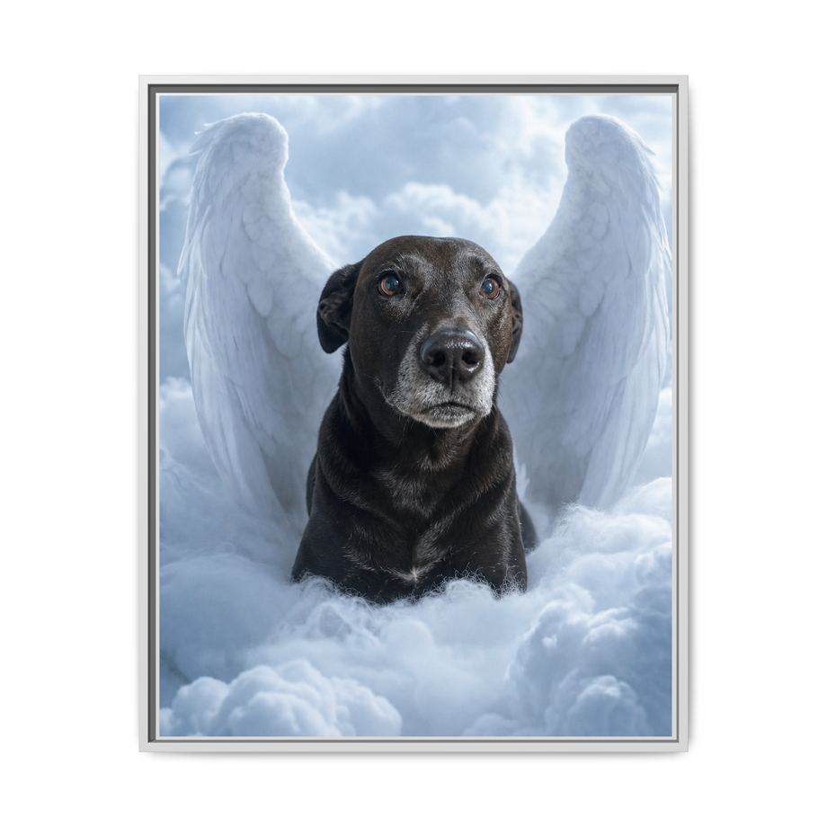 Framed 24x30 White front