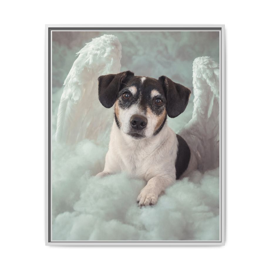 Framed 24x30 White front