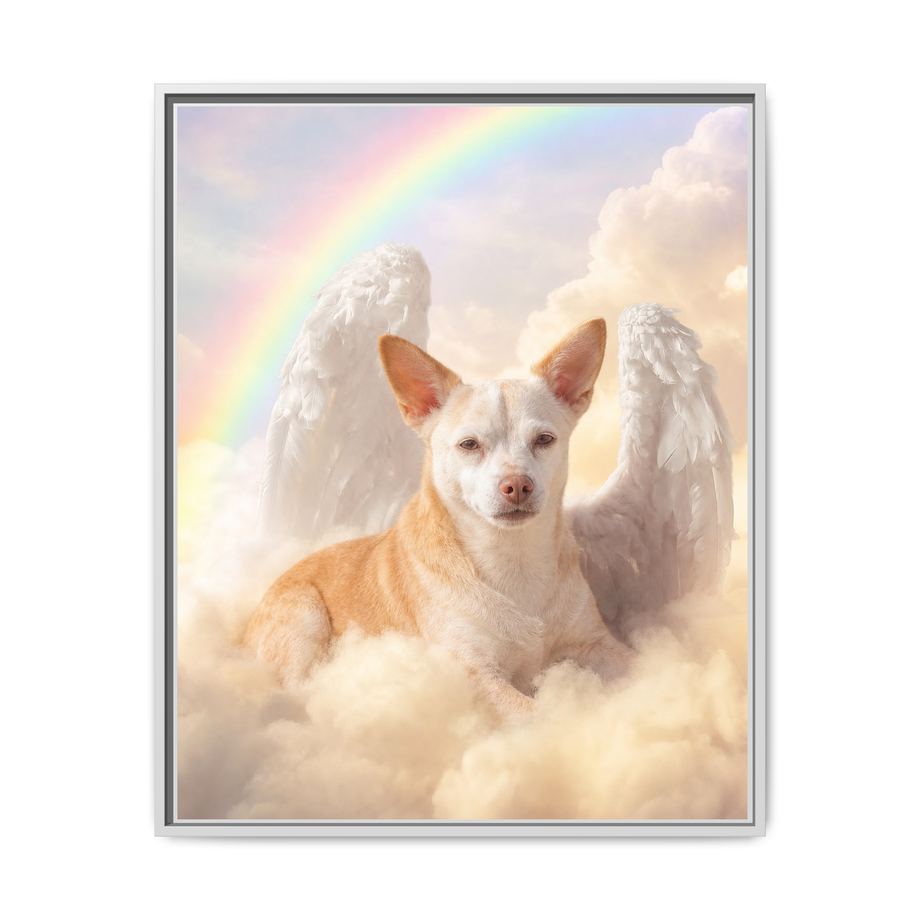 Framed 24x30 White front