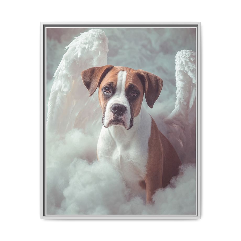 Framed 24x30 White front
