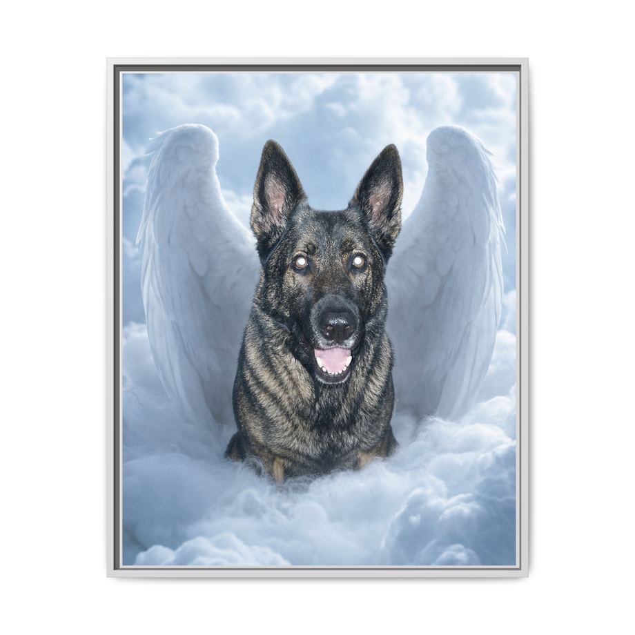 Framed 24x30 White front
