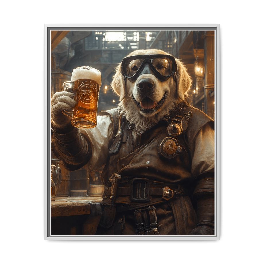 Framed 24x30 White front