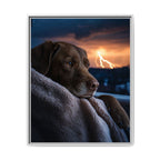 Framed 24x30 White front