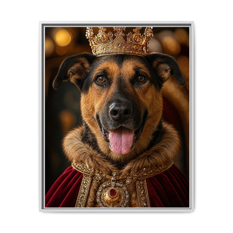 Framed 24x30 White front