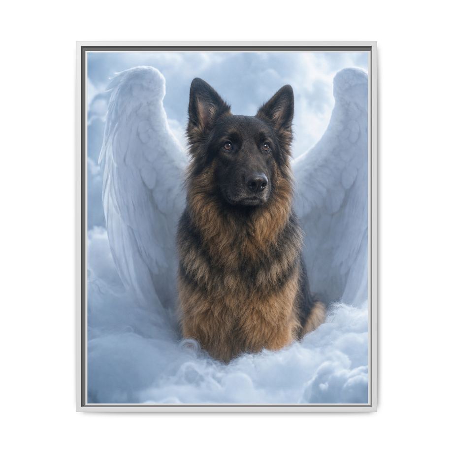 Framed 24x30 White front