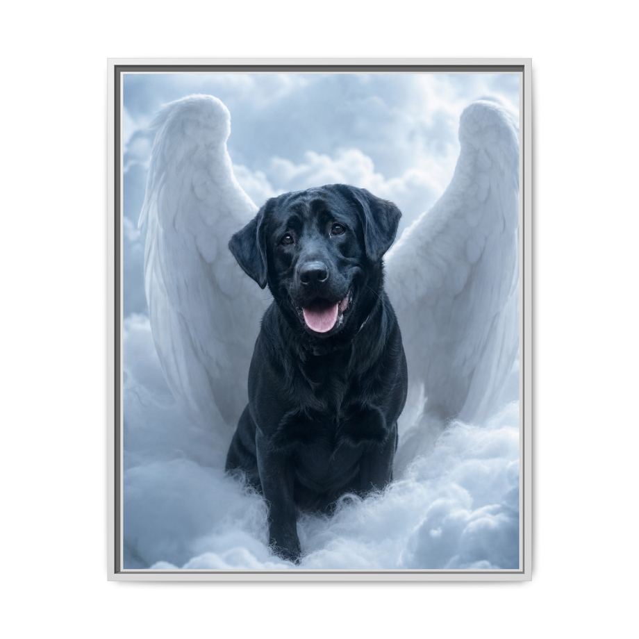 Framed 24x30 White front