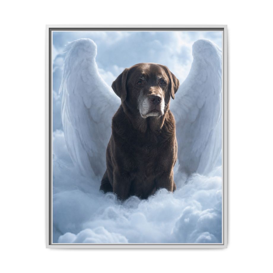 Framed 24x30 White front