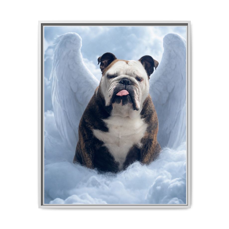 Framed 24x30 White front