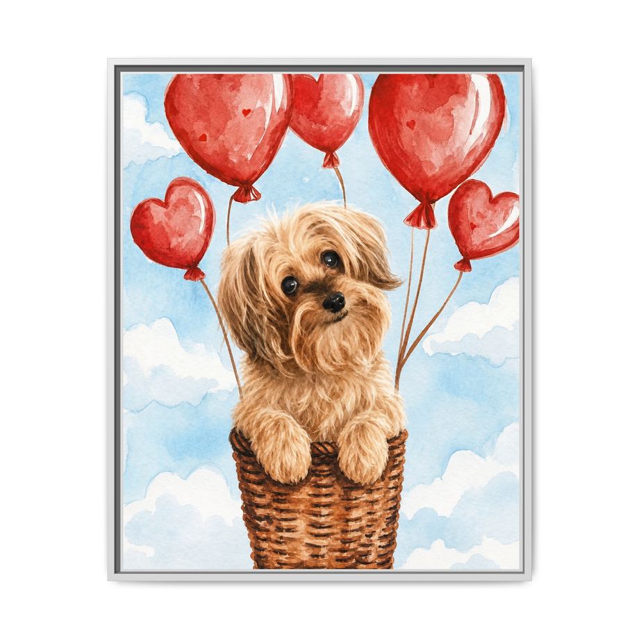 Framed 24x30 White front