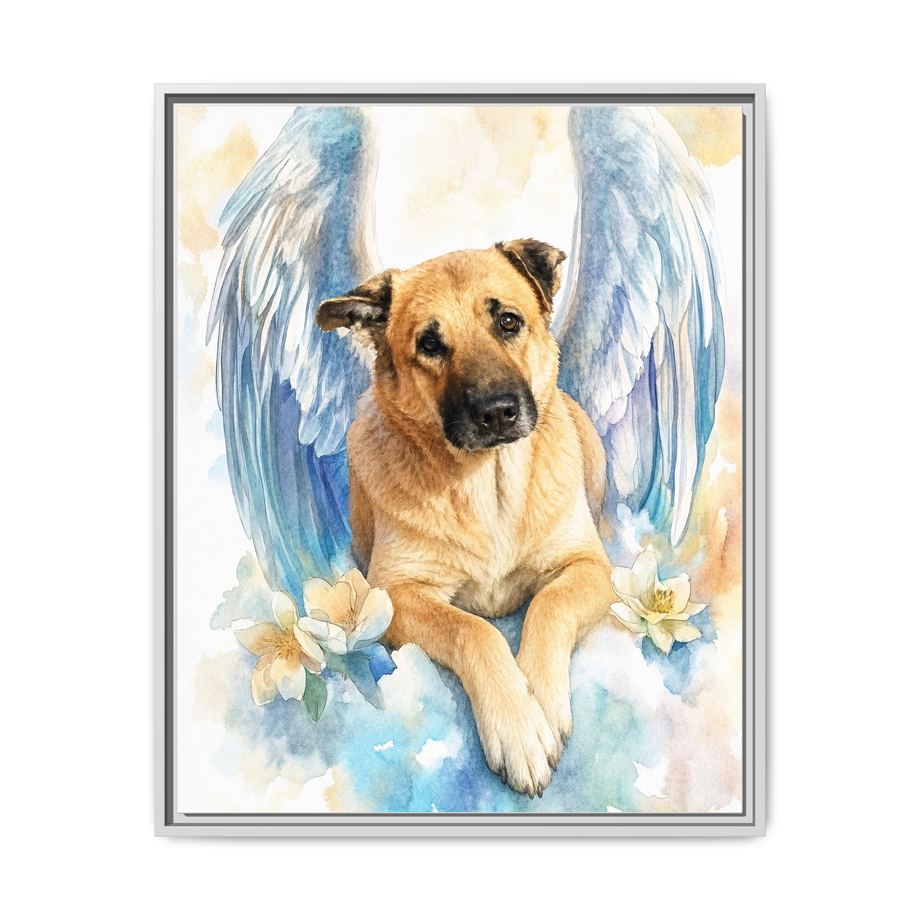 Framed 24x30 White front