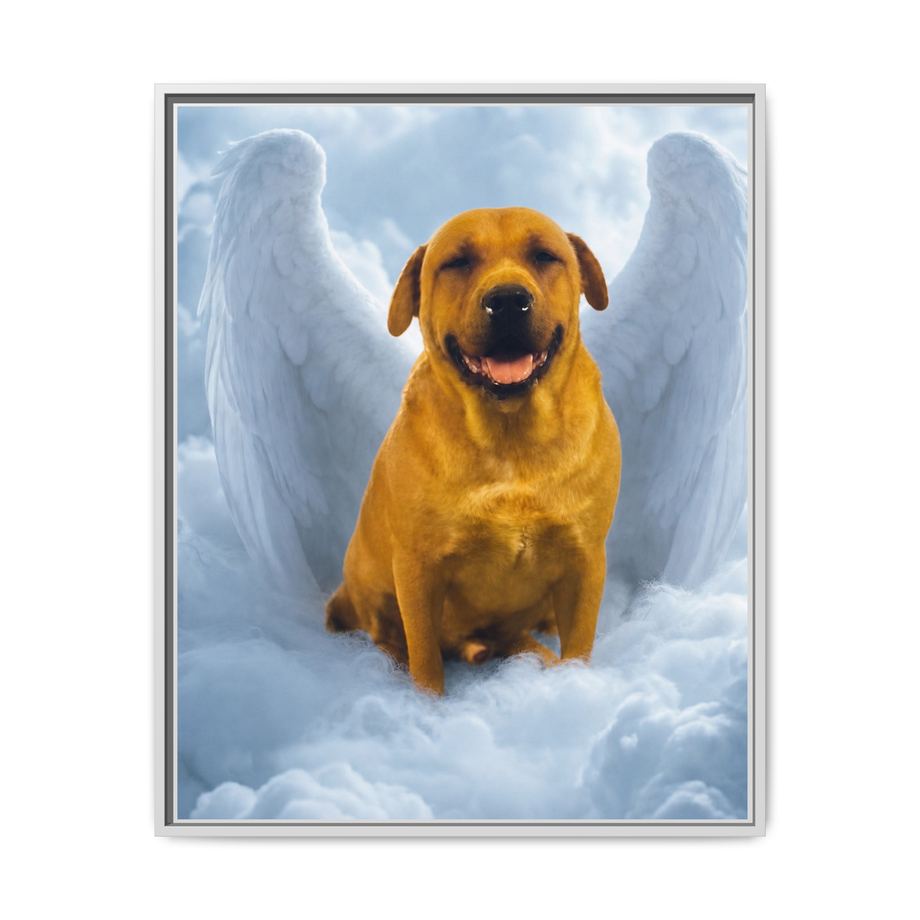 Framed 24x30 White front