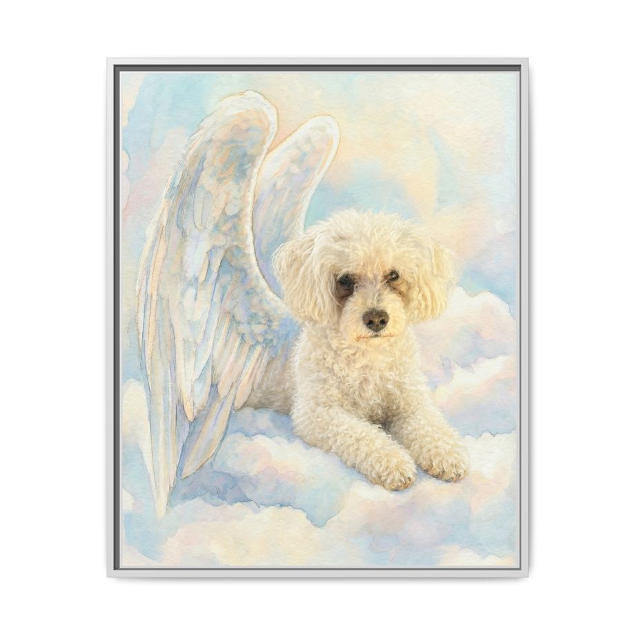 Framed 24x30 White front