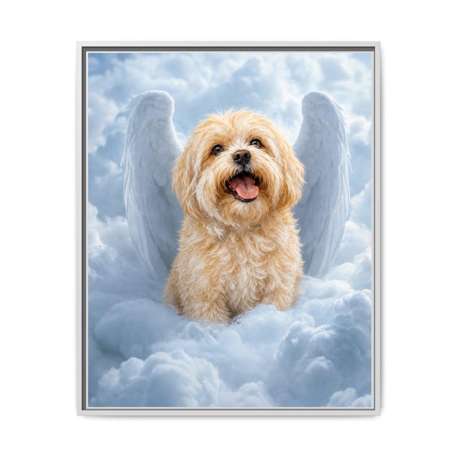 Framed 24x30 White front
