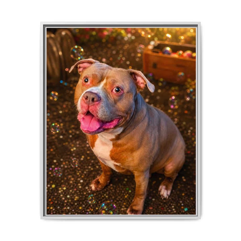 Framed 24x30 White front