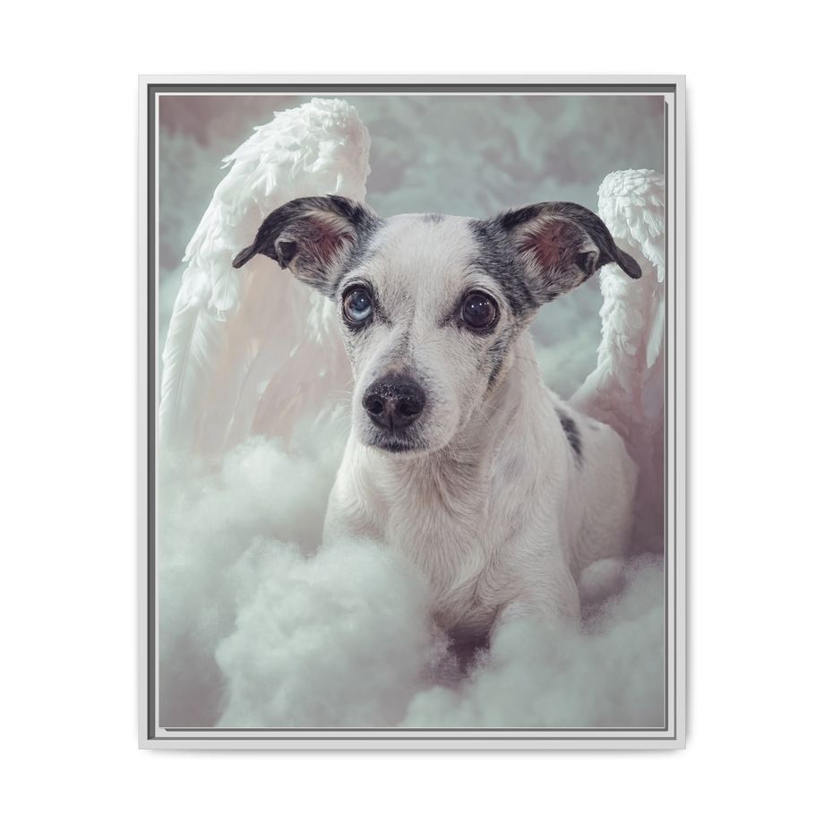 Framed 24x30 White front
