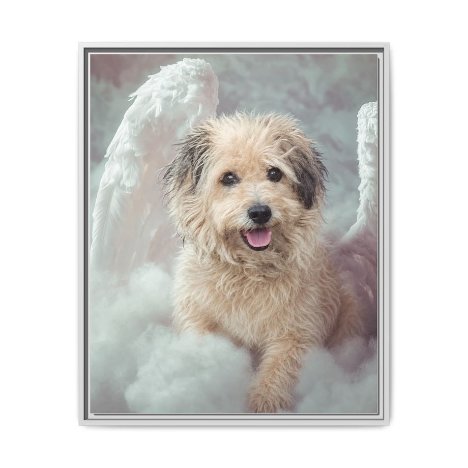 Framed 24x30 White front