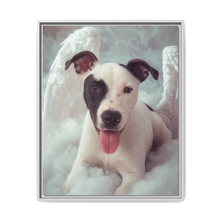 Framed 24x30 White front