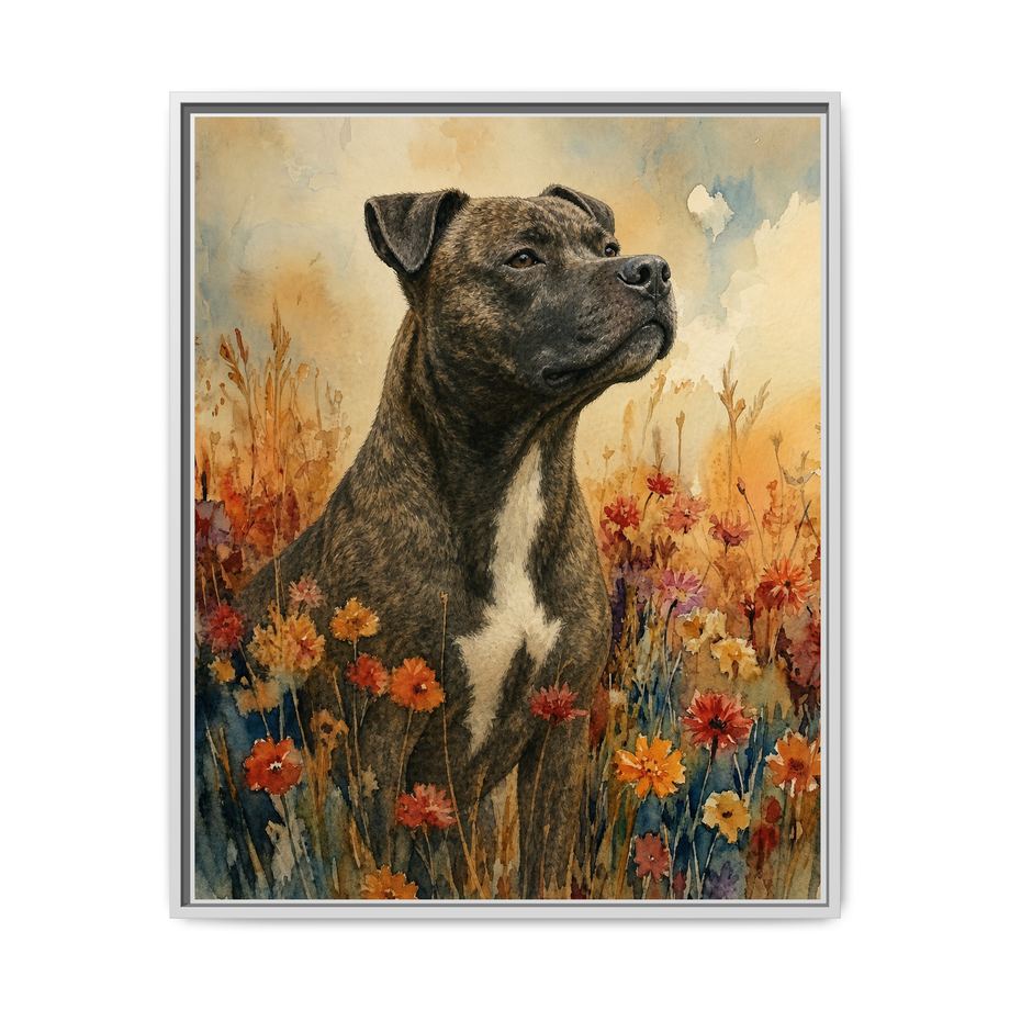 Framed 24x30 White front